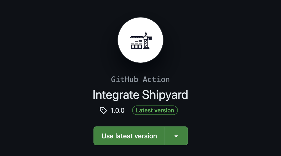 Using a GitHub Action in your CI